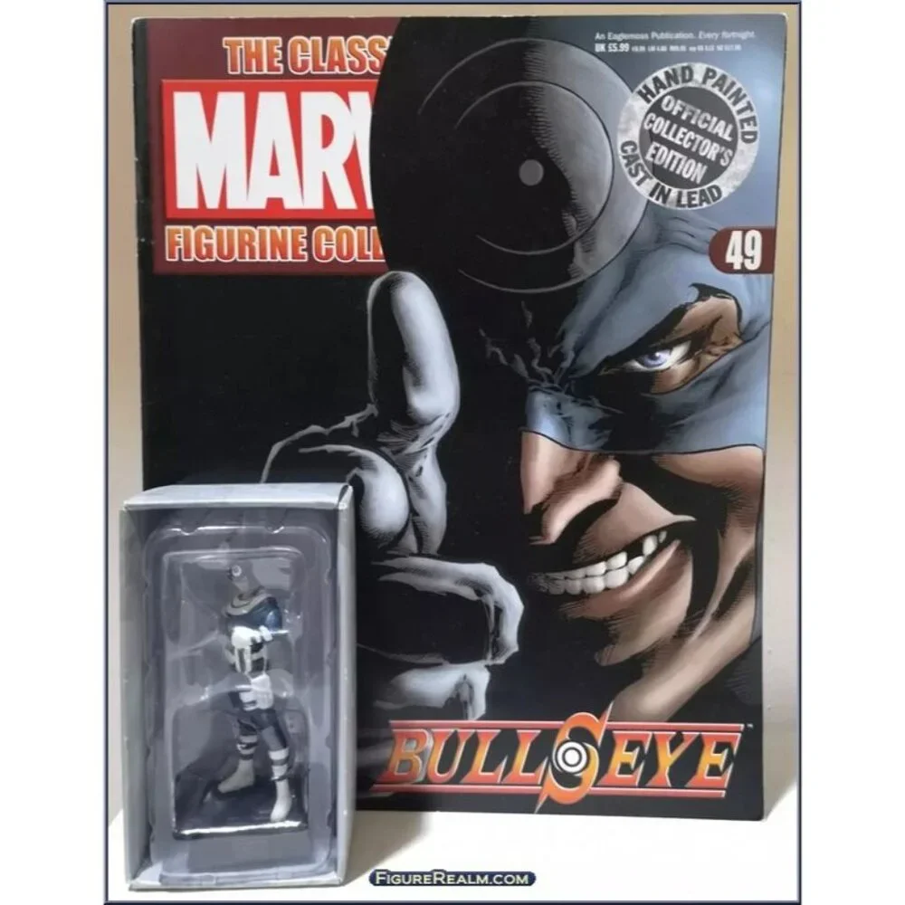 Eaglemoss 1:16‎ Classic Marvel Figurine w/Book: Bullseye #49
